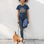 Fur Baby Mama Women's Light Pink 100% Organic Cotton T-Shirt - Image 2